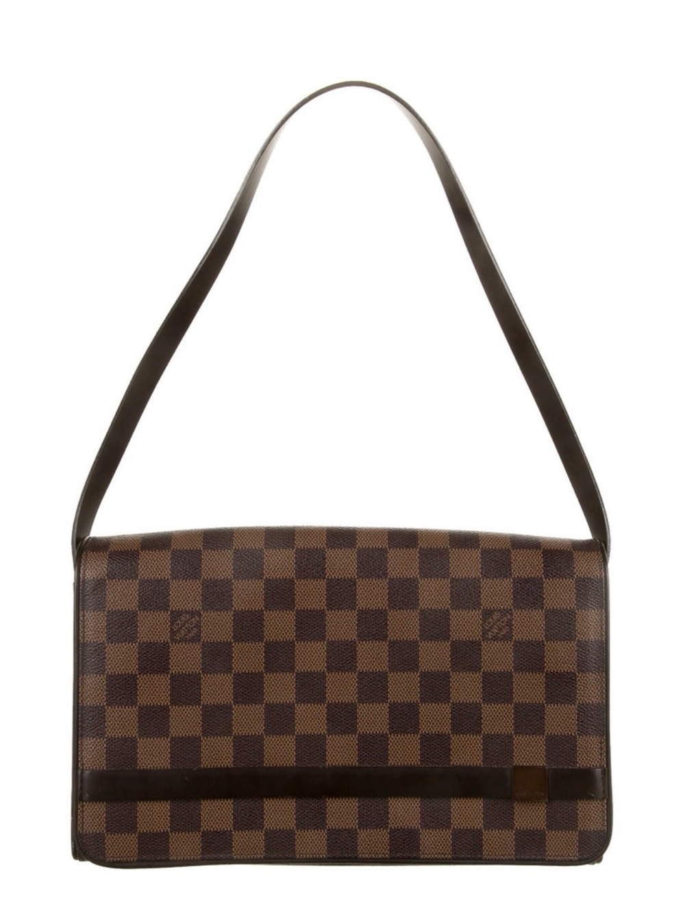 Louis Vuitton Brown Damier Ebene Checker Shoulder Bag